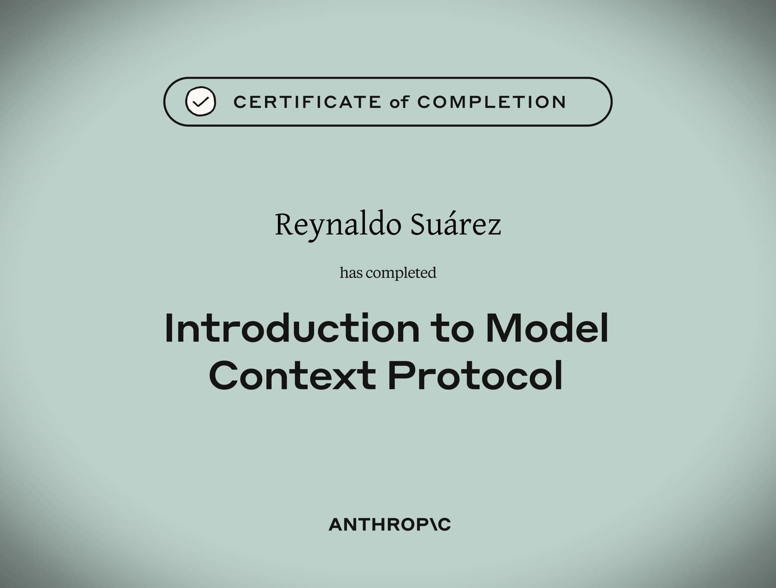 Certificación 'Introduction to Model Context Protocol' - Anthropic