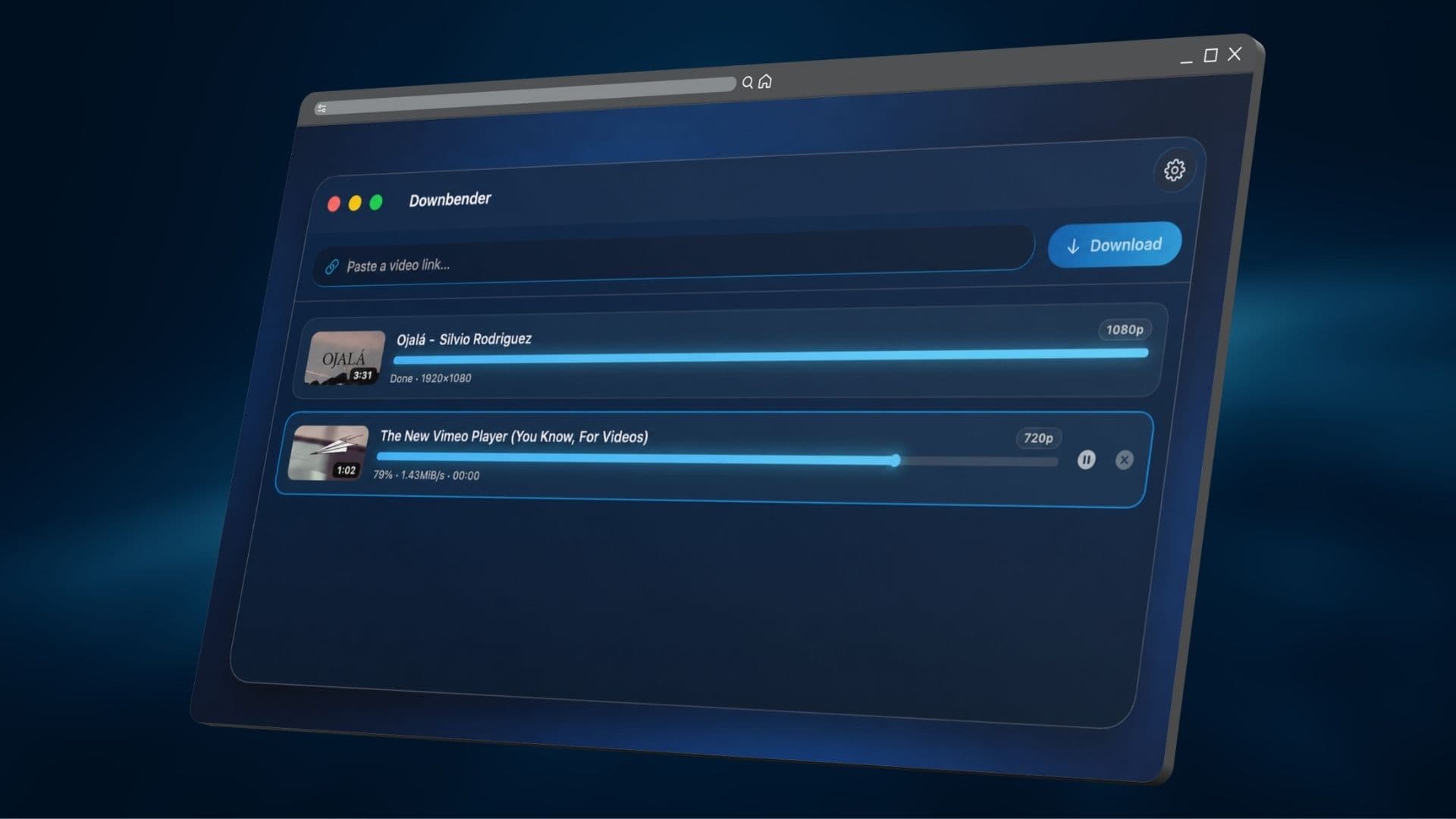 Downbender — Descargador de Vídeos Nativo para macOS